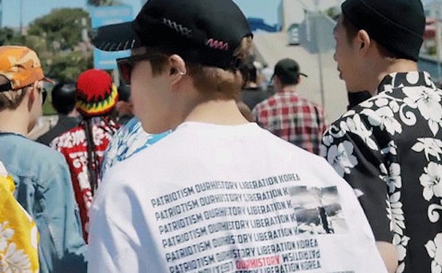 韓国グループ『BTS』 原爆 Tシャツ